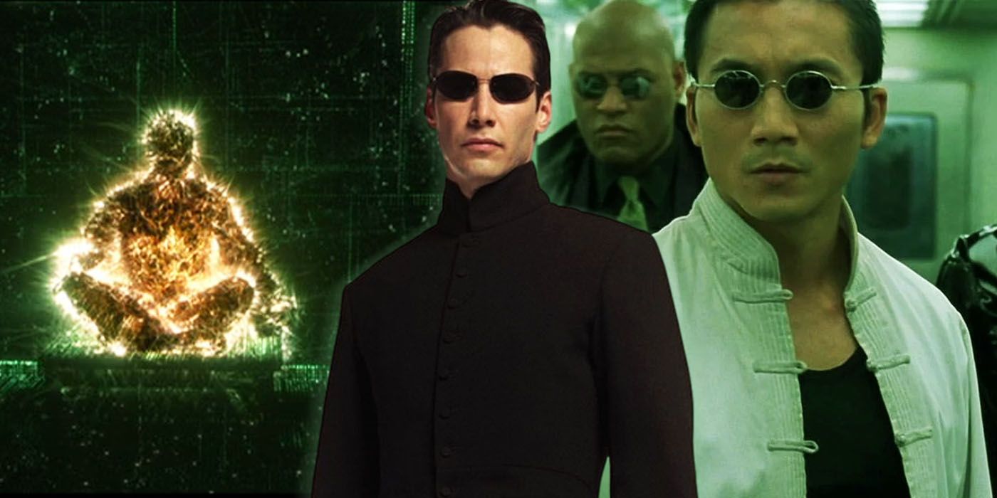 neo and seraph from the matrix