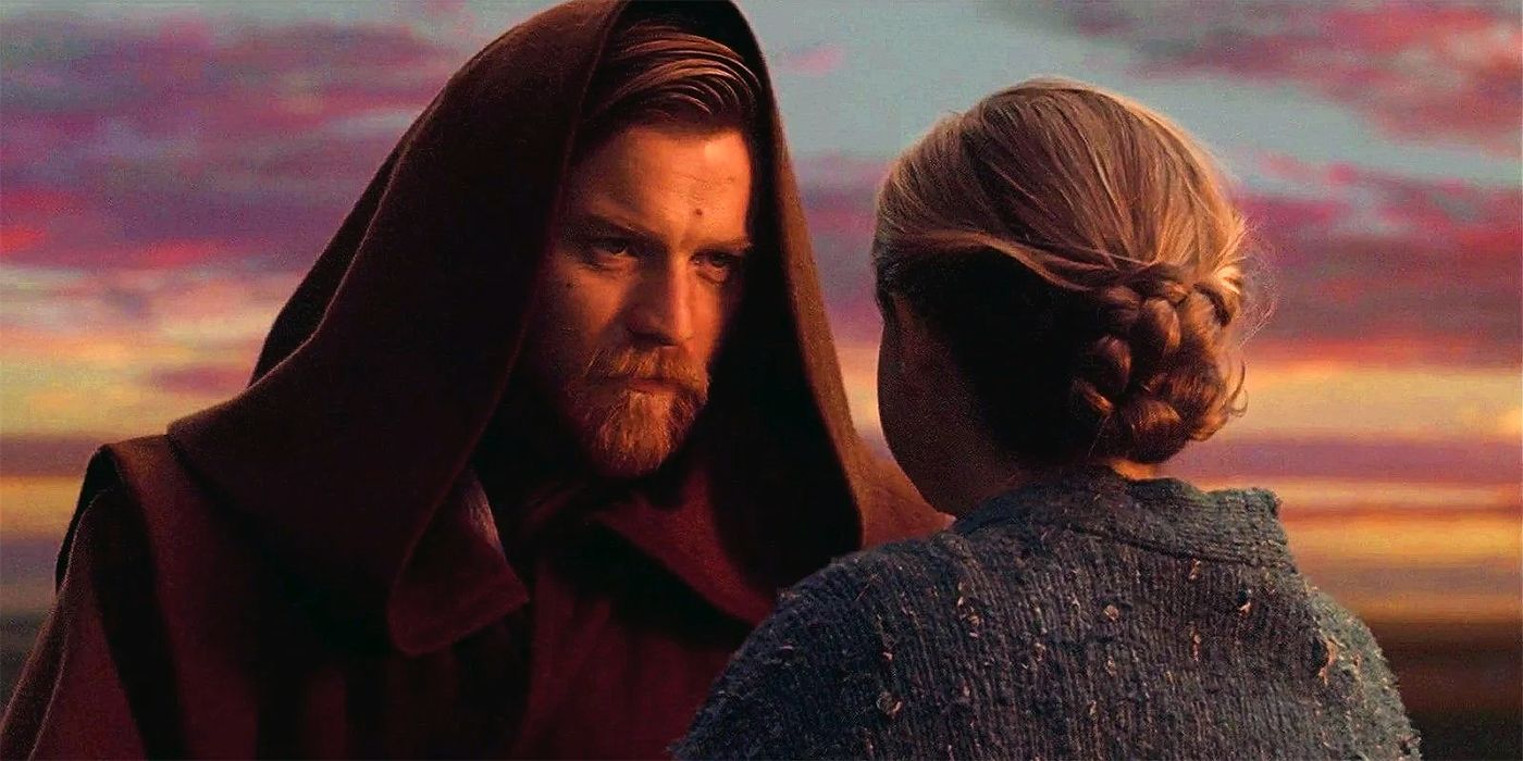 Obi-Wan Kenobi and Beru Lars in Star Wars: Revenge of the Sith