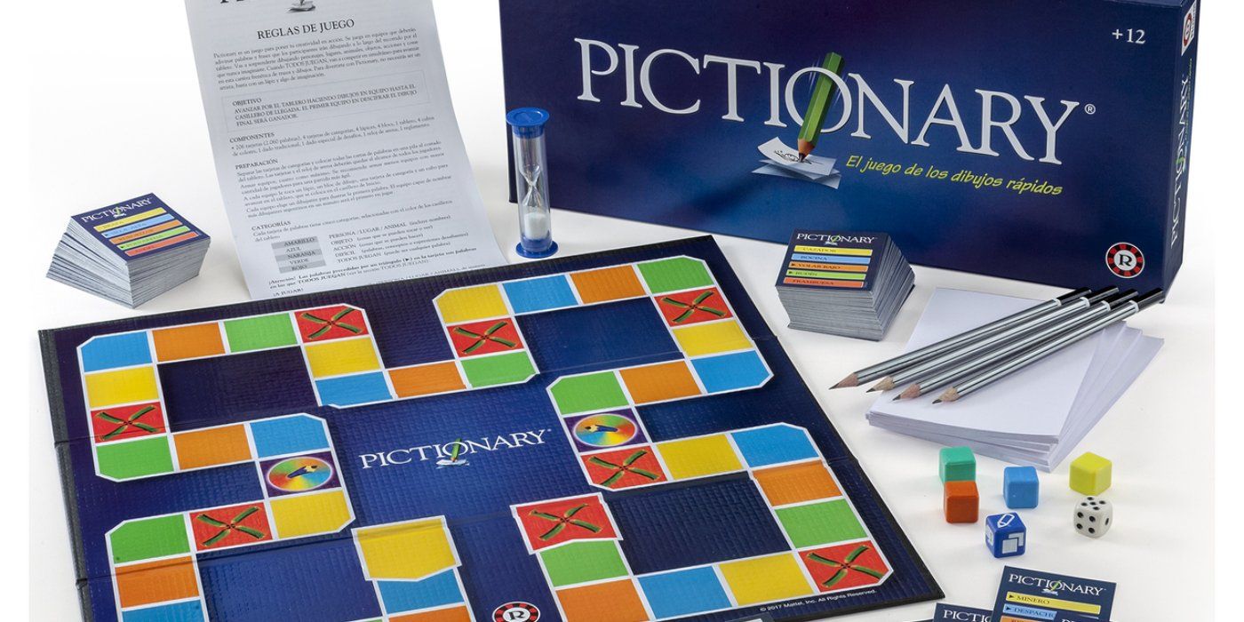 complete pictionary board game