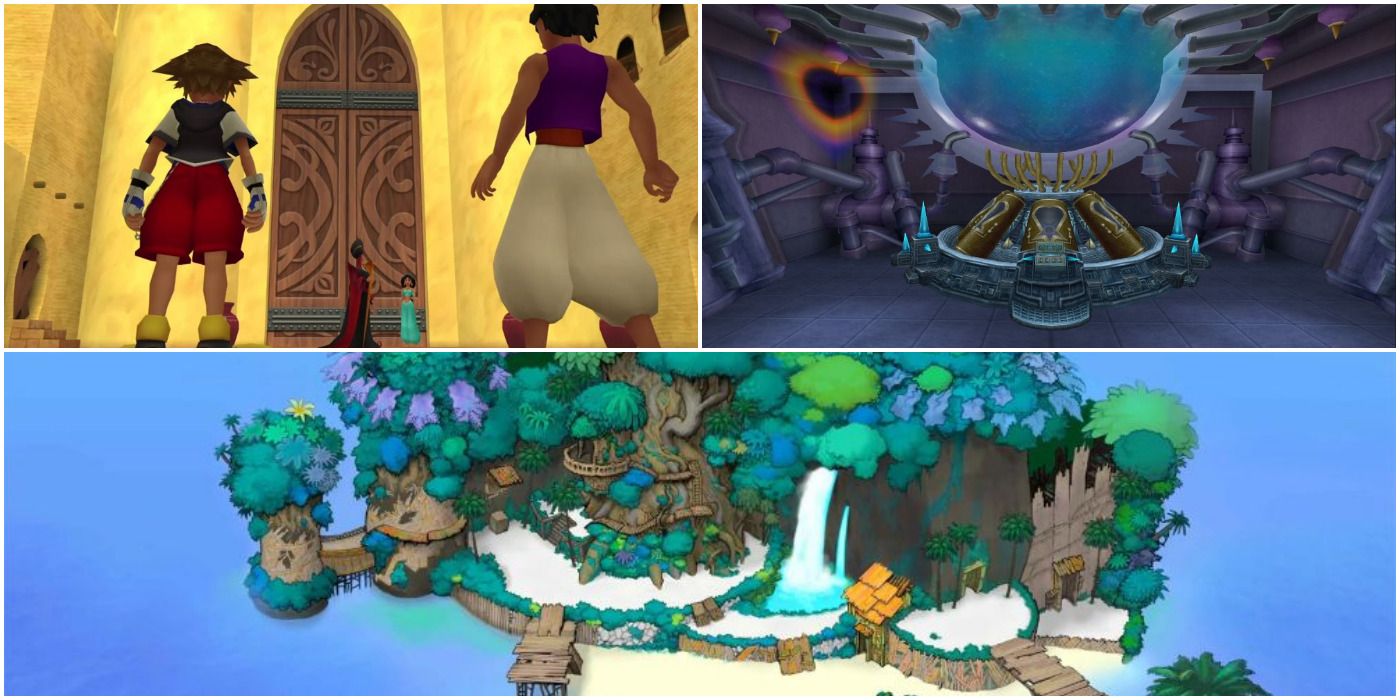 Best Worlds In Kingdom Hearts 1