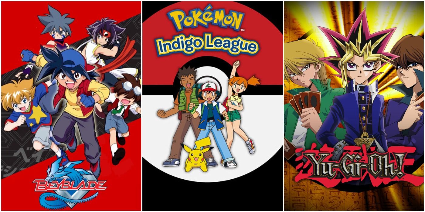 Beyblade, Pokemon Indigo League, Yu-Gi-Oh! Posters
