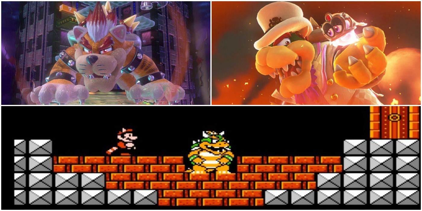 Bowser's Fury - Final Boss Evil Mario & Ending 