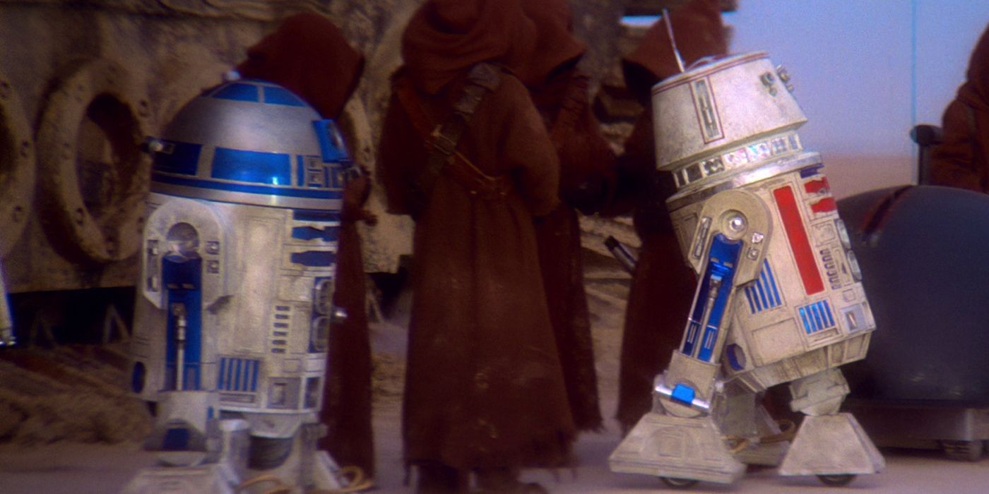 Star Wars R5-D4 and R2-D2