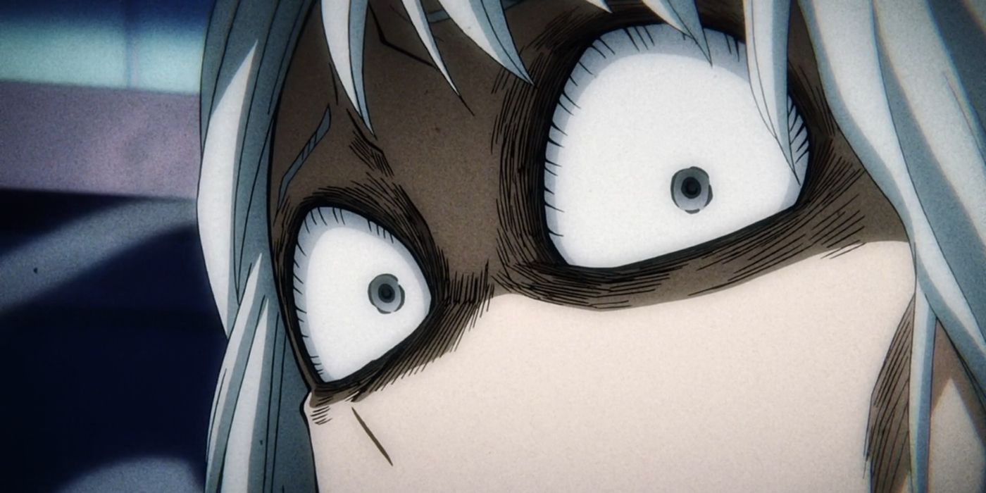 Rei's eyes in My Hero Academia.