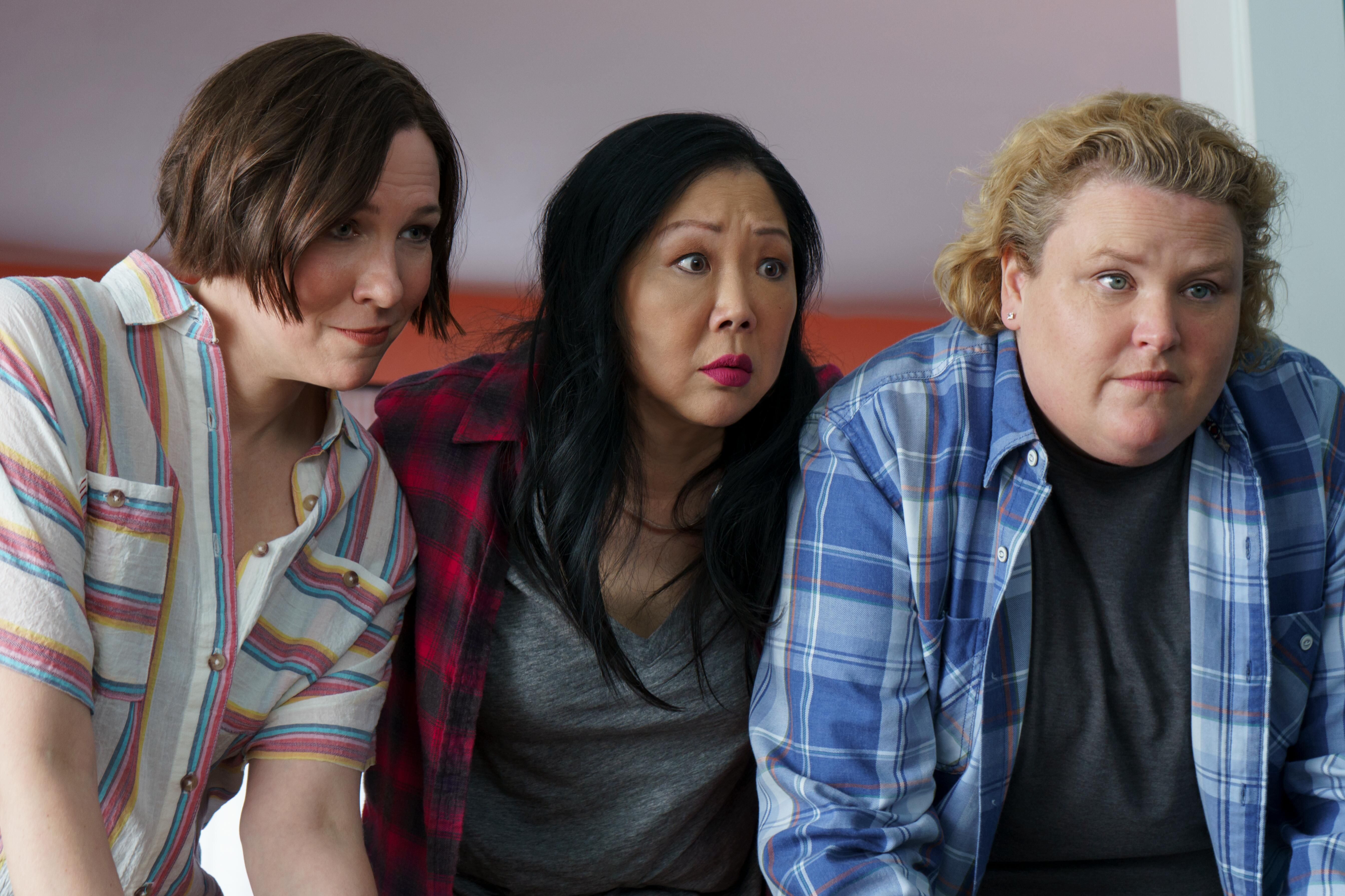 Rebecca Henderson, Margaret Cho and Fortune Feimster in Sex Appeal