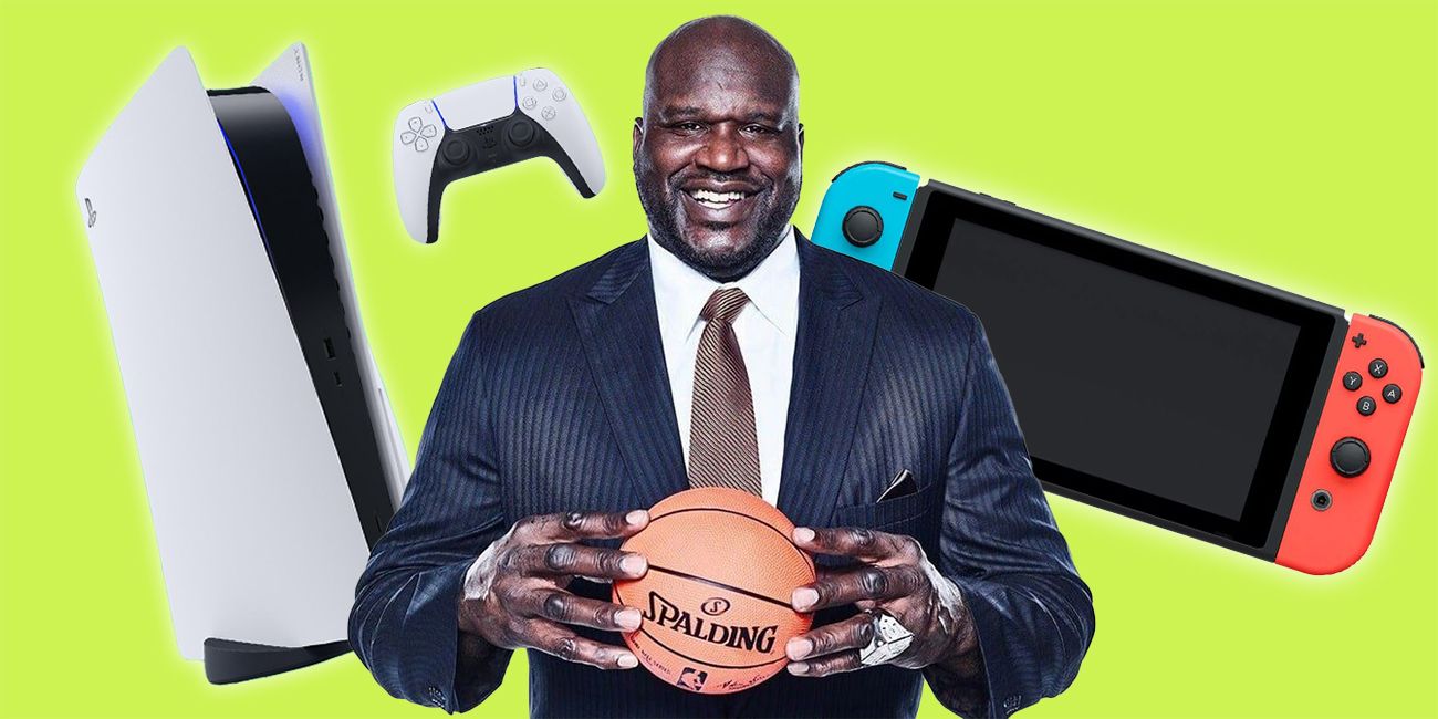 Shaquille O'Neal Donated 1000 PS5s and Nintendo Switches to