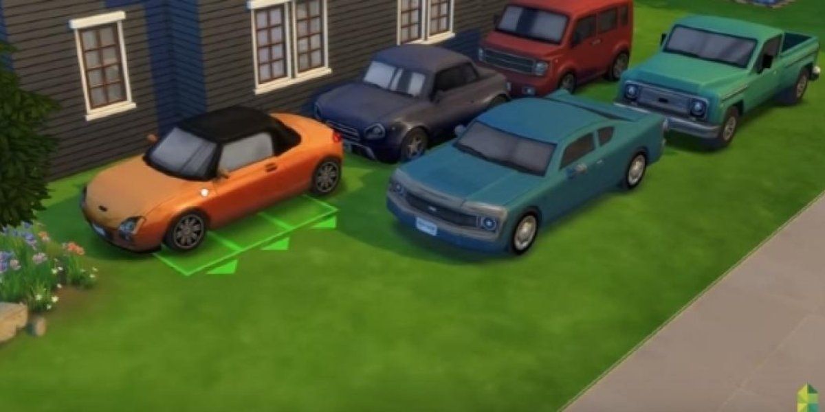 the sims 2 let players drive cars to work