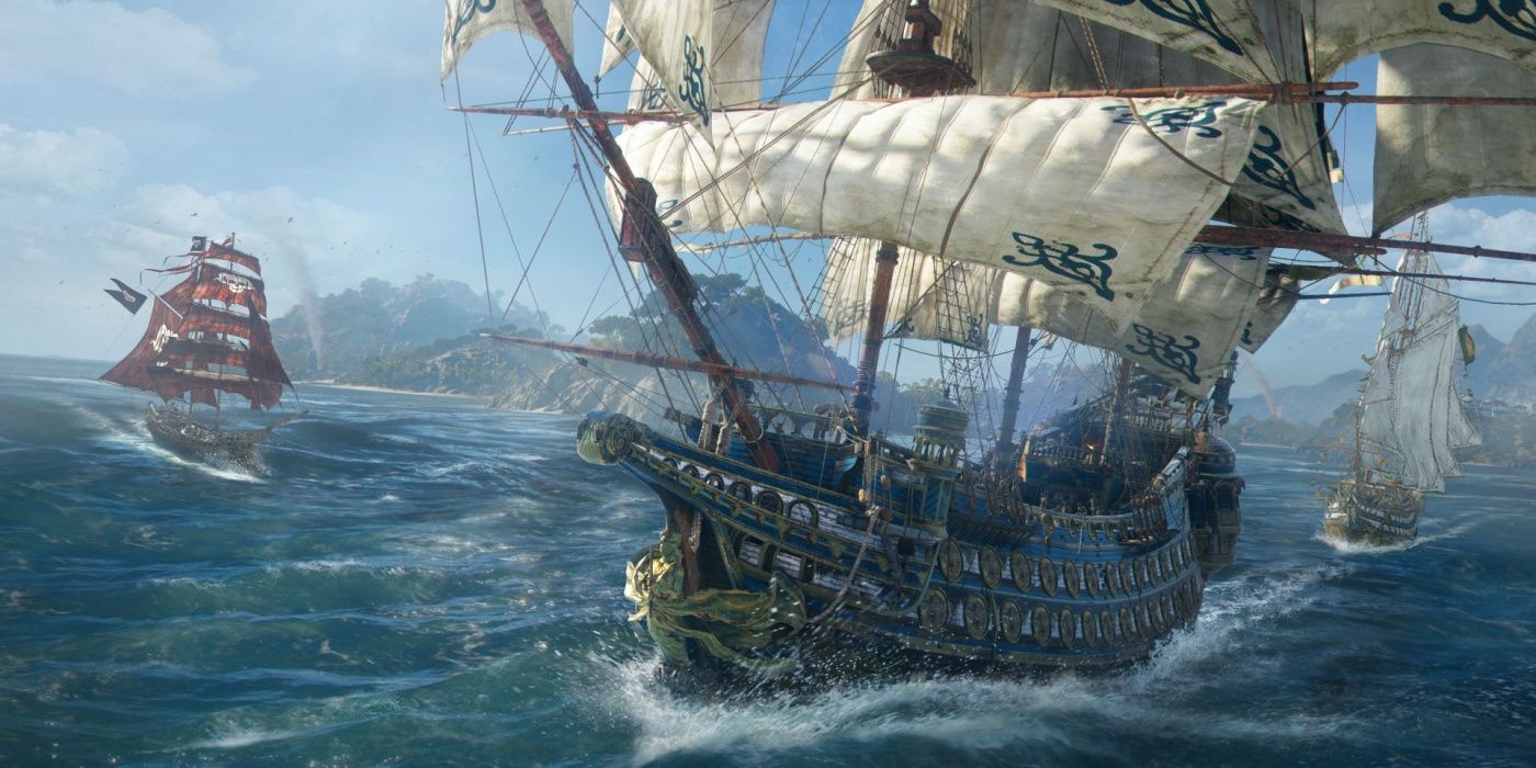 Skull &amp; Bones gameplay sea battle
