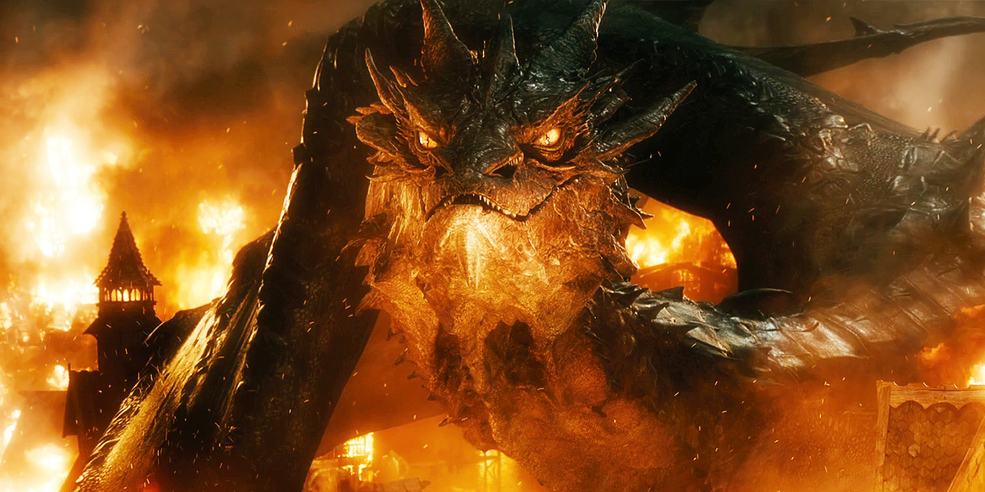 Biggest Dragons of all time - Gaming  Big dragon, Dragons of middle earth,  The hobbit