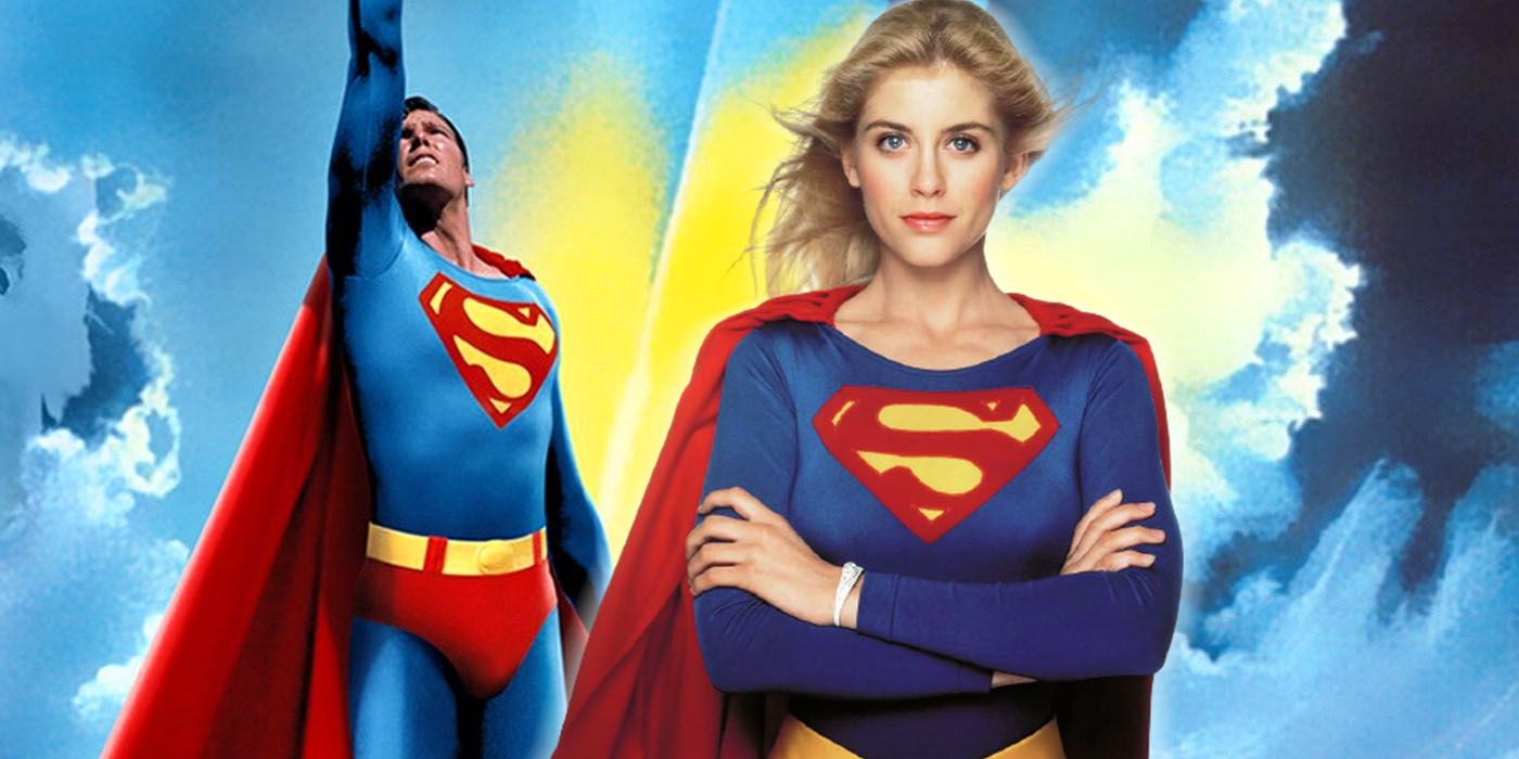 supergirl 1984 e superman 1978