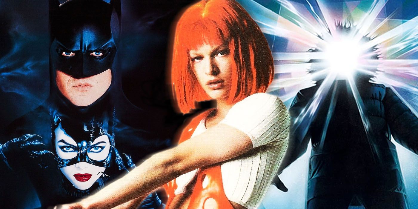 the fifth element, the thing and batman returns