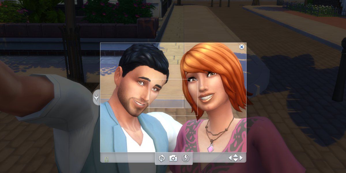 the sims 4 introduced selfies into the franchise along with smartphones