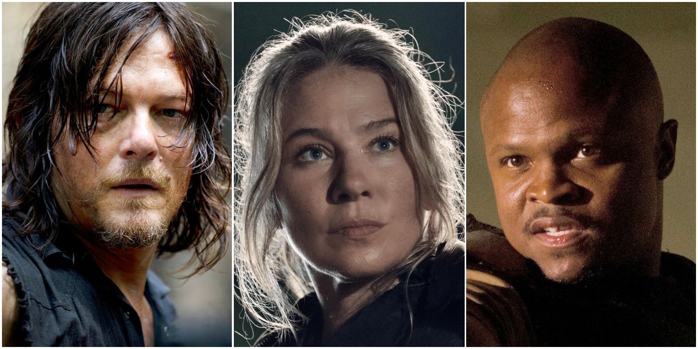 The Walking Dead 10 Best Characters Who Arent In The Comics Ranked