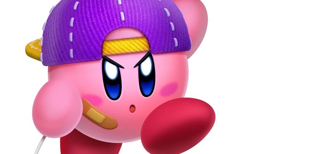 Yoyo Copy Ability Has Kirby Wearing A Hat And Bandage 
