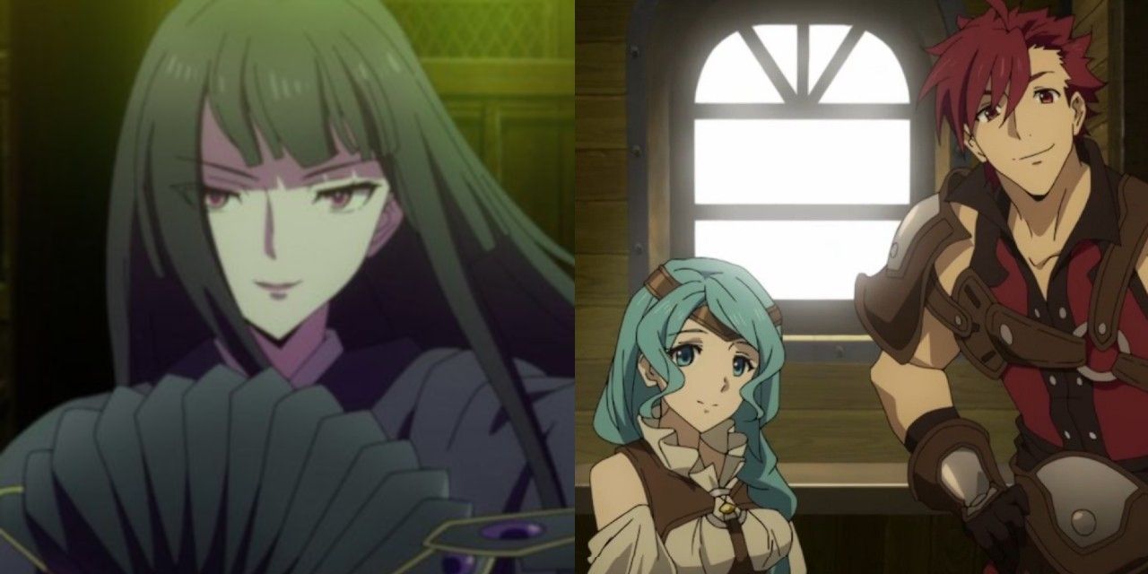 Glass, L'arc and Therese are heroes from another world in Rising of the Shield Hero