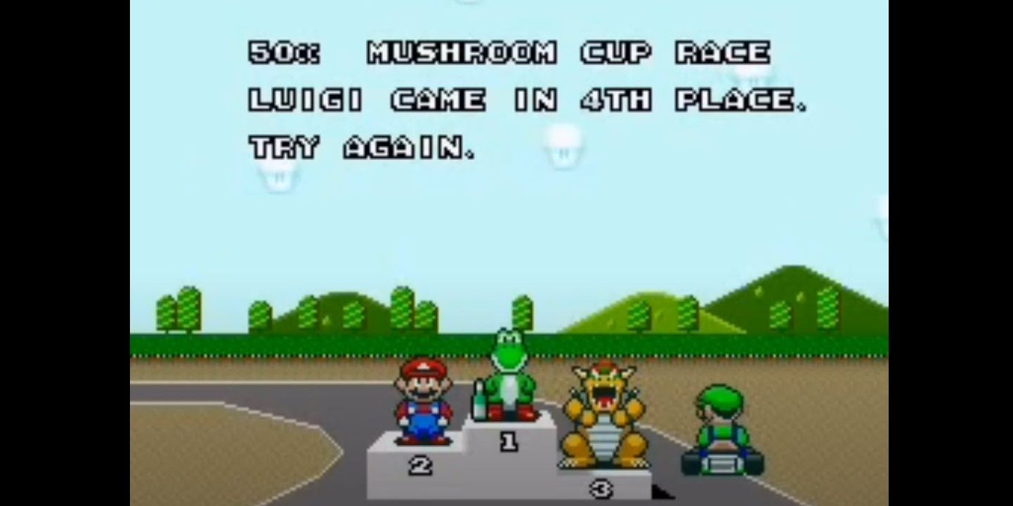 Super Mario Kart 4th Place Cropped
