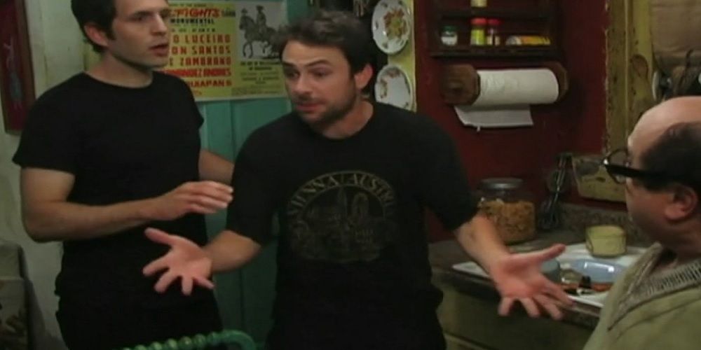 charlie talking to dennis and frank always sunny