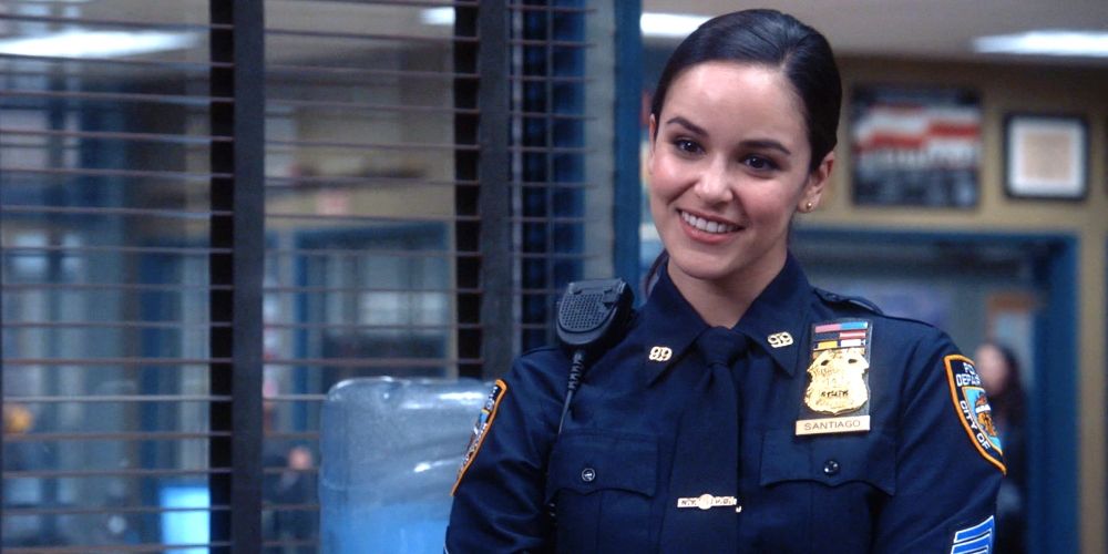 Amy Santiago in her sergeants' uniform Brooklyn Nine-Nine