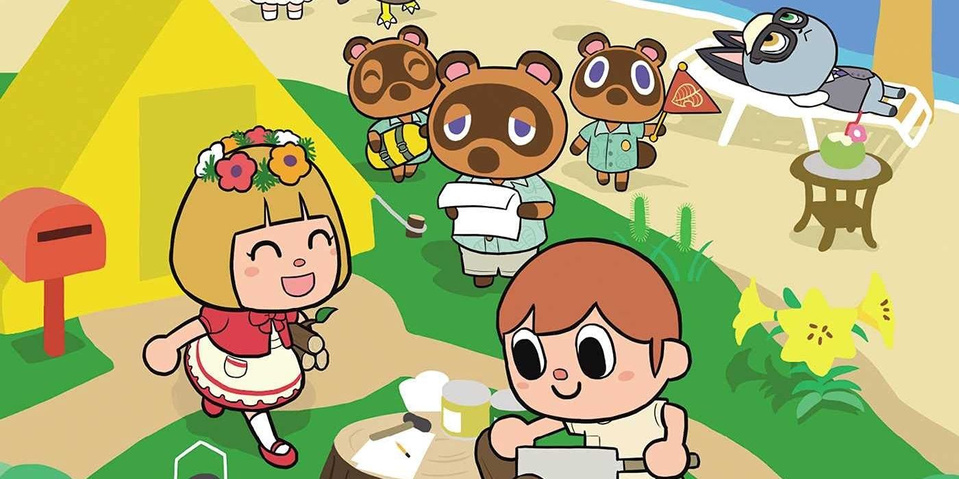Animal Crossing New Horizons Kokonasu Rumba manga cover art