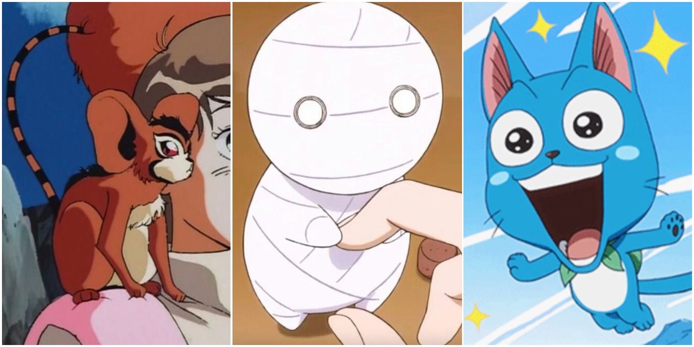 10 Best Anime Companions (That Aren't Cats Or Dogs)