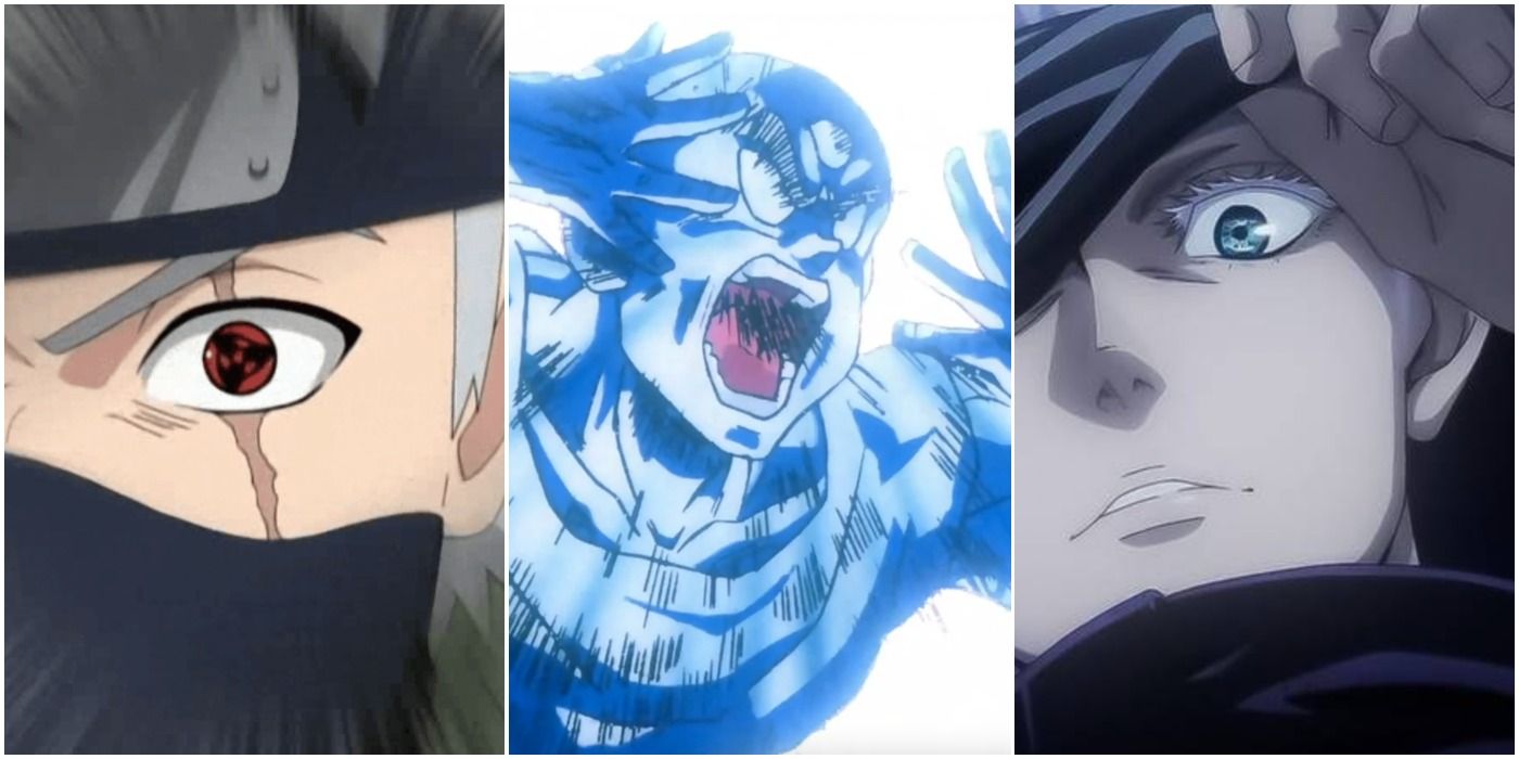 Besides the anime Naruto what anime has characters with interesting eye  powersabilities  Quora