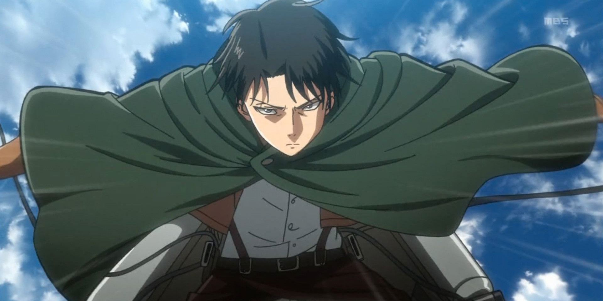Levi Ackerman ready for battle in Attack On Titan.