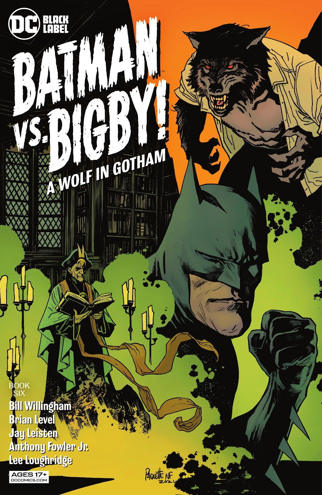 DC’s Bat & Wolf Team Comes to an Epic End in Batman vs. Bigby! A 