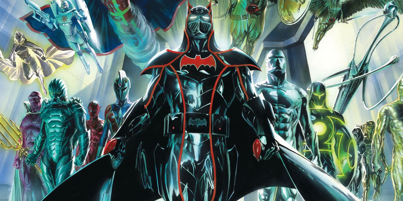 Batman wears armor from Justice.