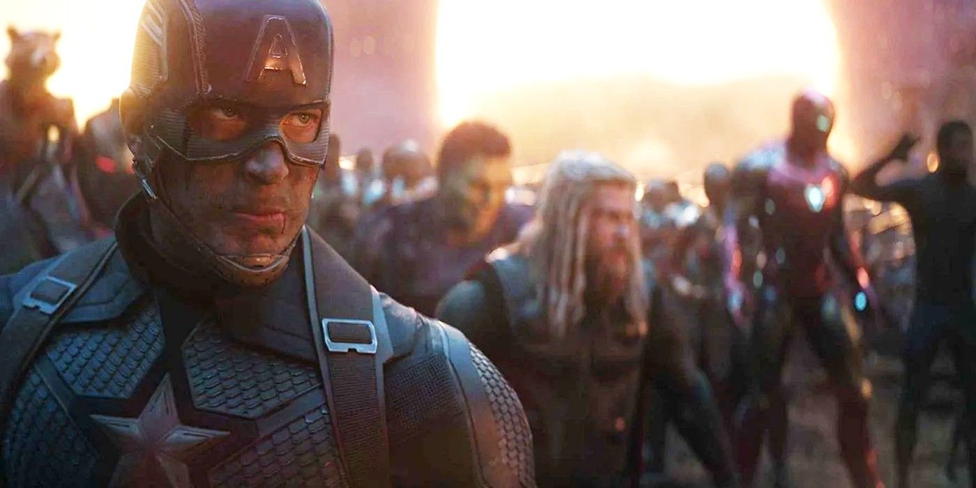 Captain America Assembles The Avengers In Avengers Endgame