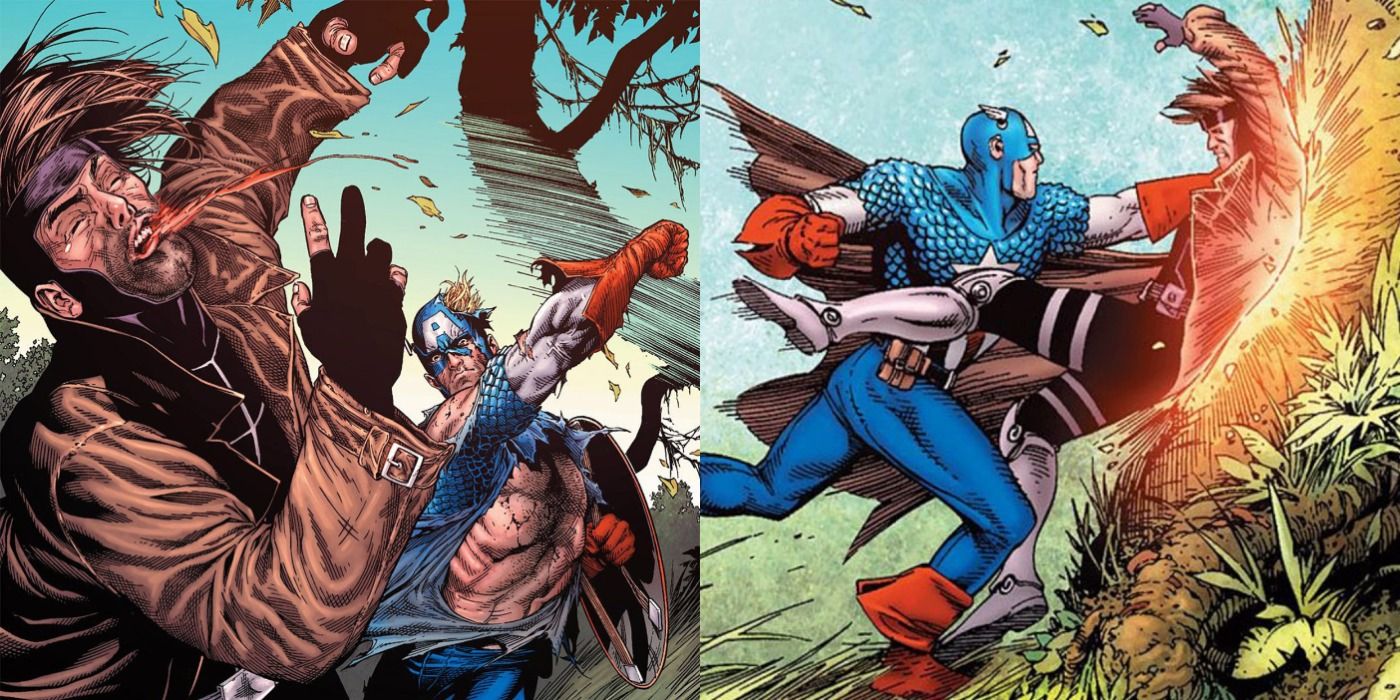 Captain America vs Gambit
