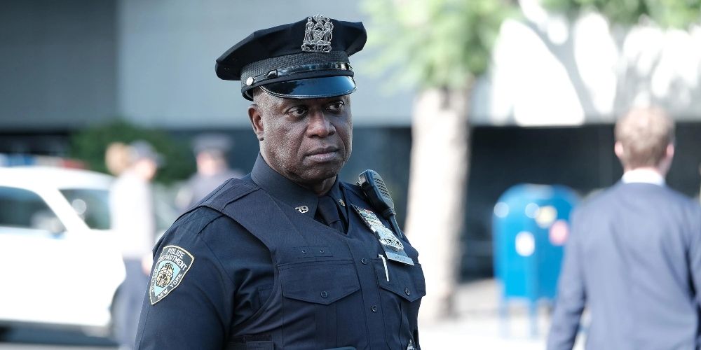 Captain Ramond Holt as a beat cop in Season 7 of Brooklyn Nine-Nine