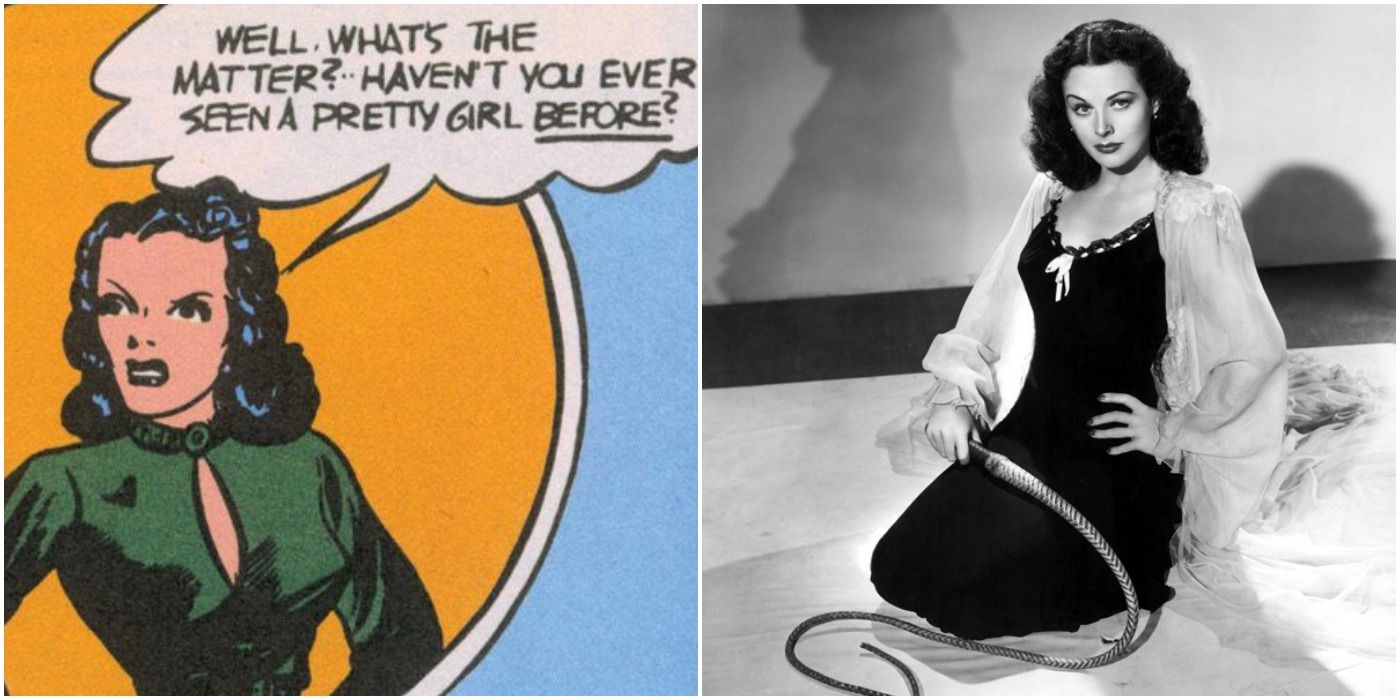 Catwoman DC comics inspiration Hedy Lamarr