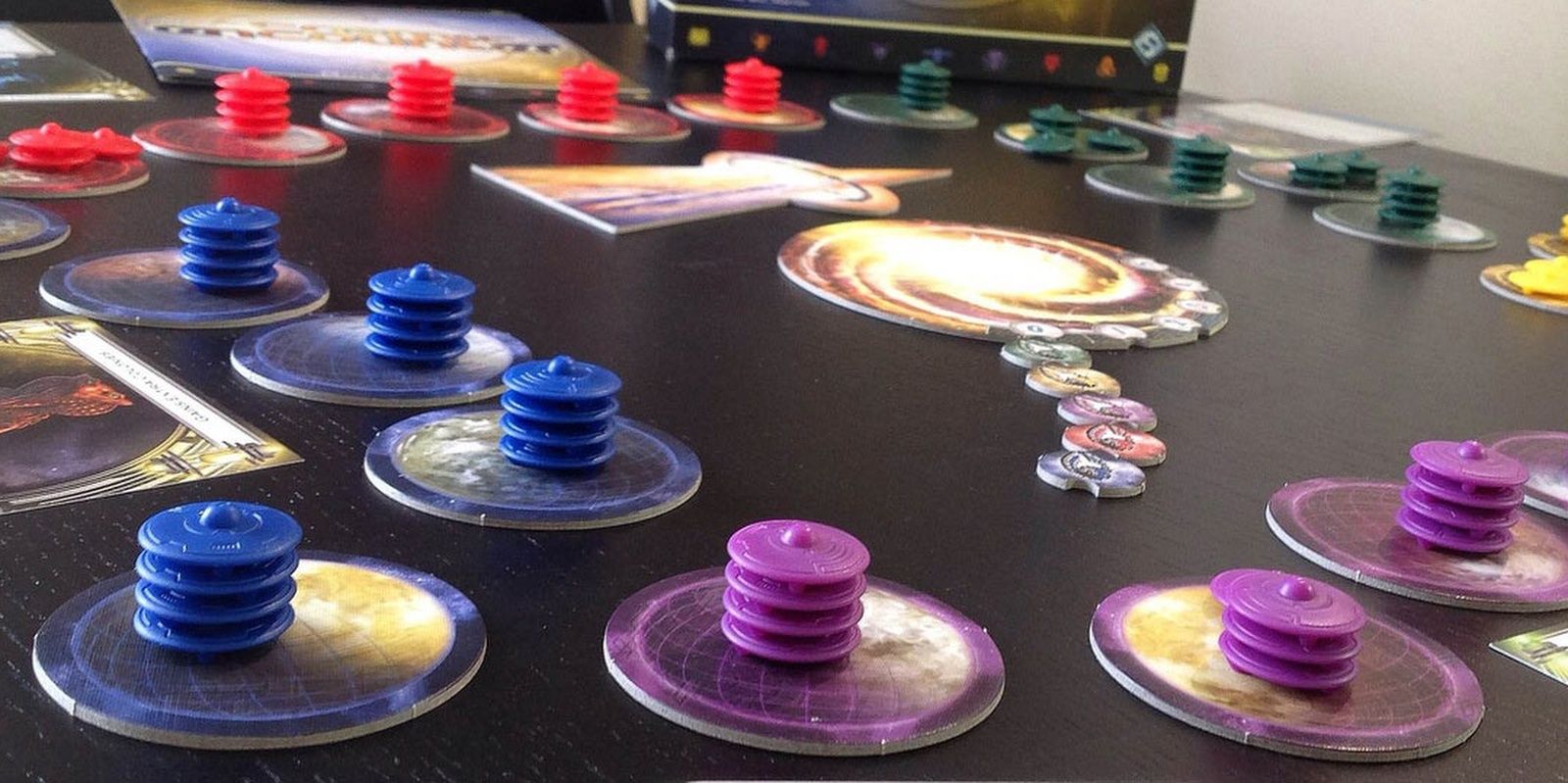Cosmic Encounter Board Game Setup Ready To Play