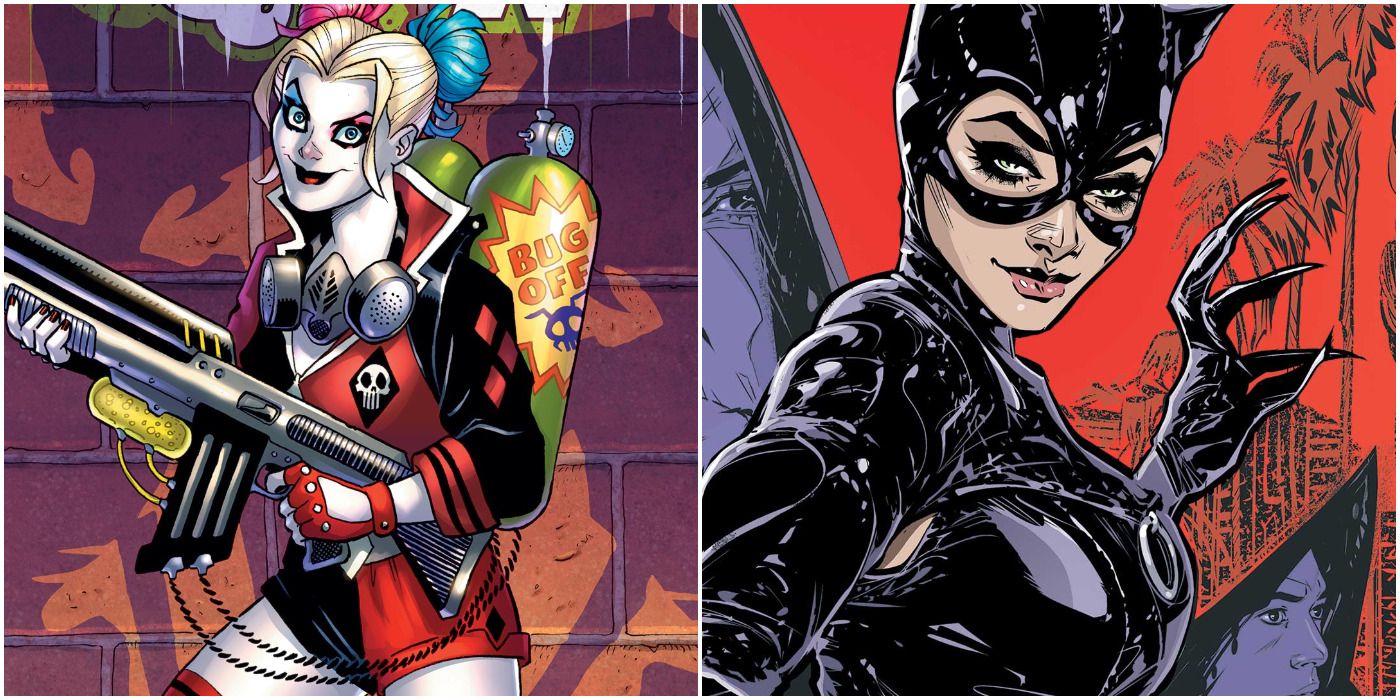 Harley Quinn and Catwoman