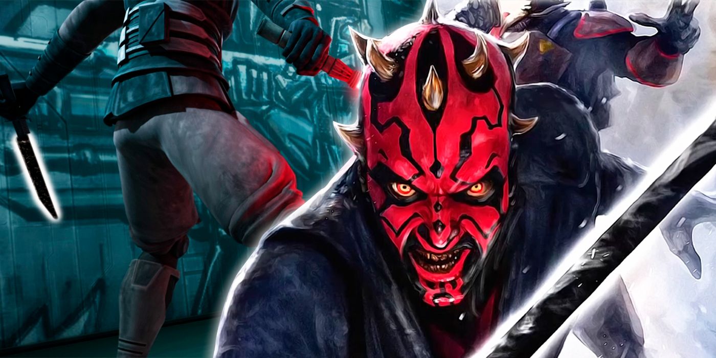 Star Wars: Why Darth Maul Abandoned the Darksaber as His Weapon