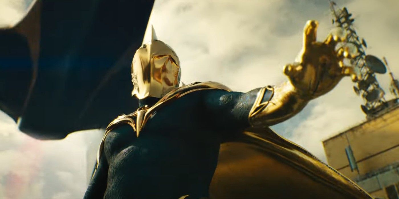 Black Adam Statue Reveals Intriguing New Details About Dr. Fate's Costume