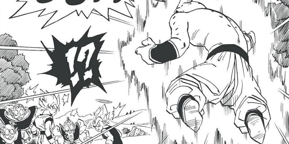 Manga Dragon Ball Kid Buu Surprise Attack