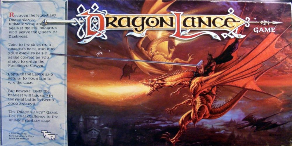 The Dragonlance Dungeons & Dragons video game cover