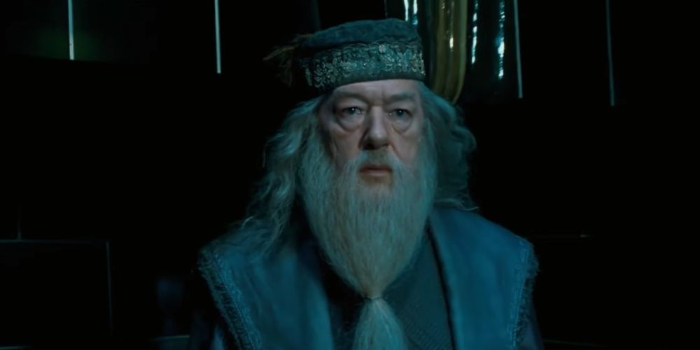 Dumbledore arrives at the Minitsry of Magic in Harry Potter and the Order of the Phoenix