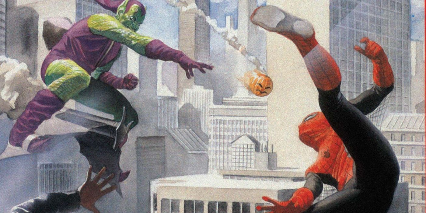 green goblin vs spider-man