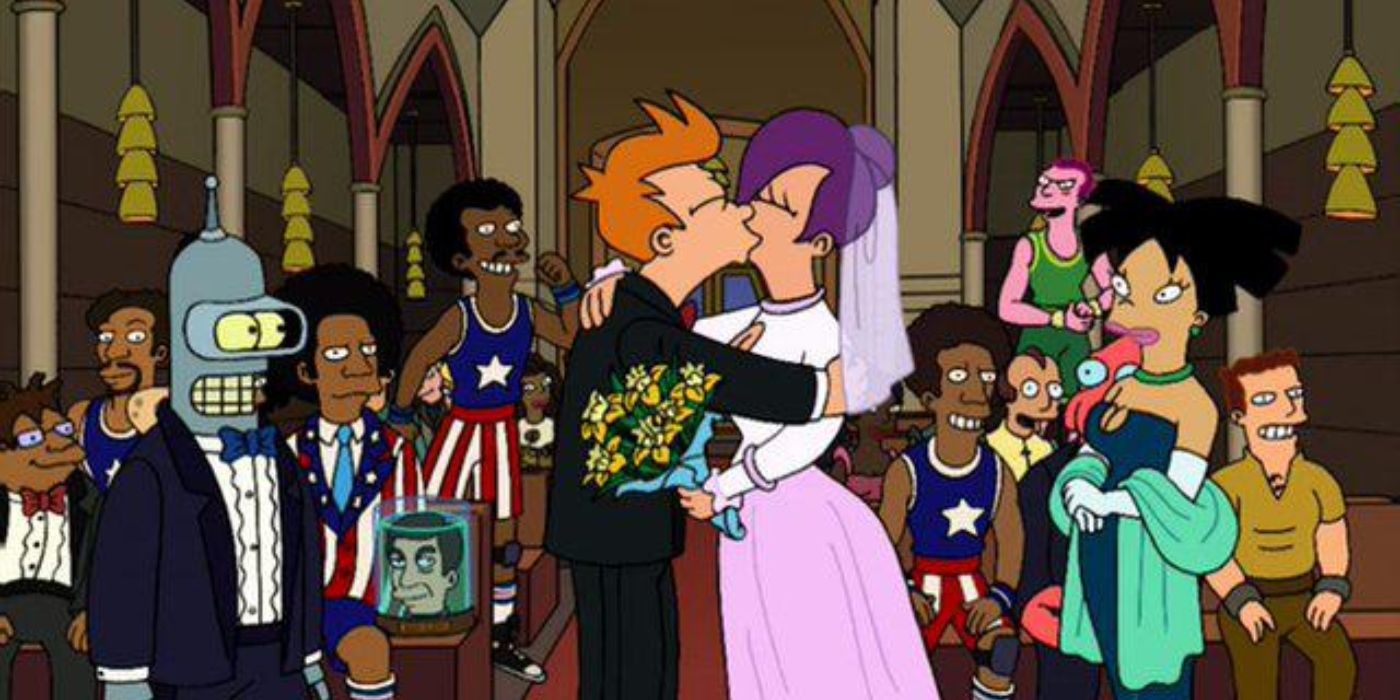 Futurama Fry Leela Marriage 1