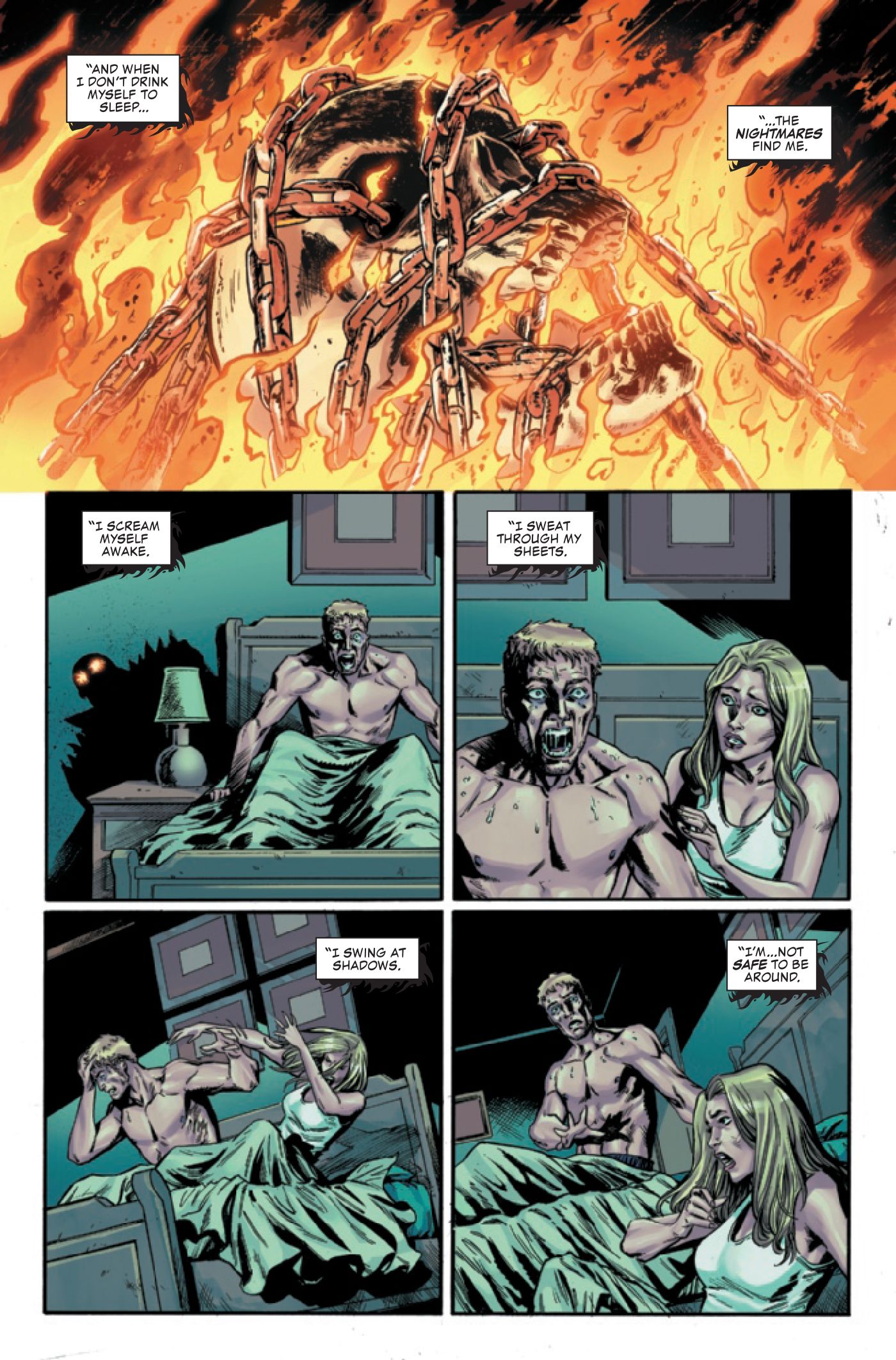 Nova série do Motoqueiro Fantasma da Marvel muda radicalmente Johnny Blaze 13