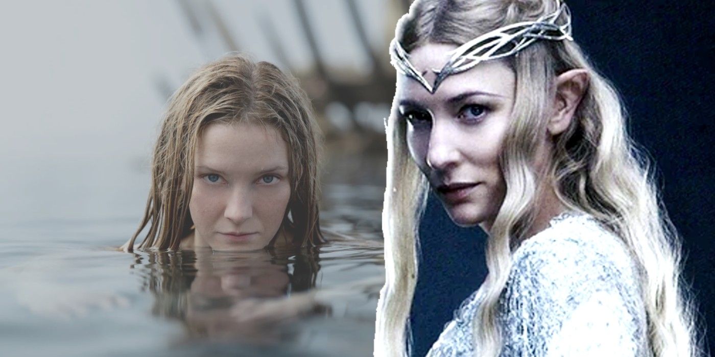 Galadriel from Lord of the Rings and Rings of Power