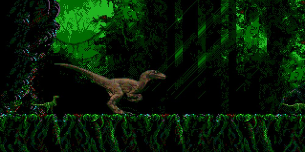 Sega Genesis Jurassic Park Raptor Mode