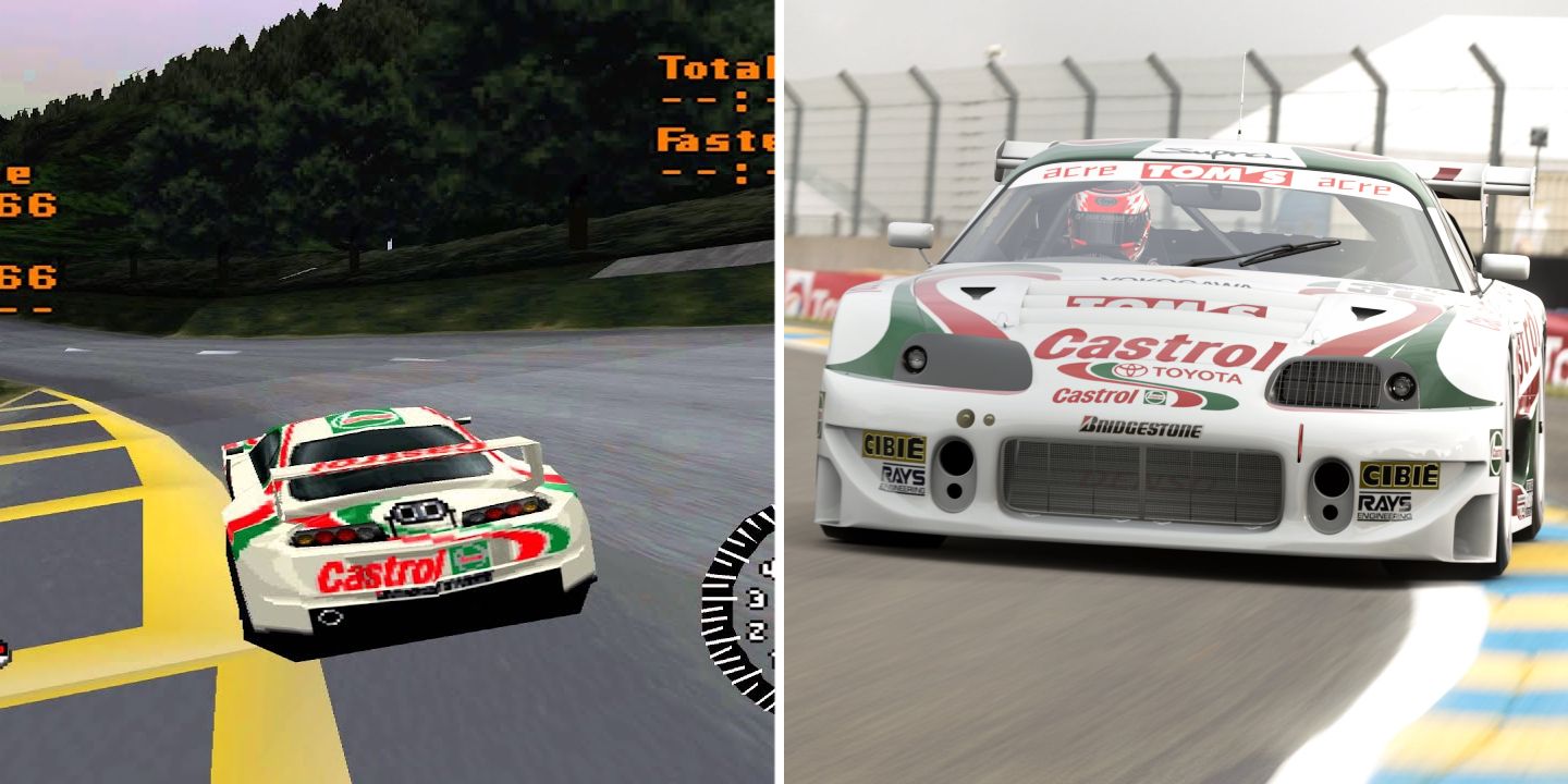 The Castral vehicle in Gran Turismo 1 and 7