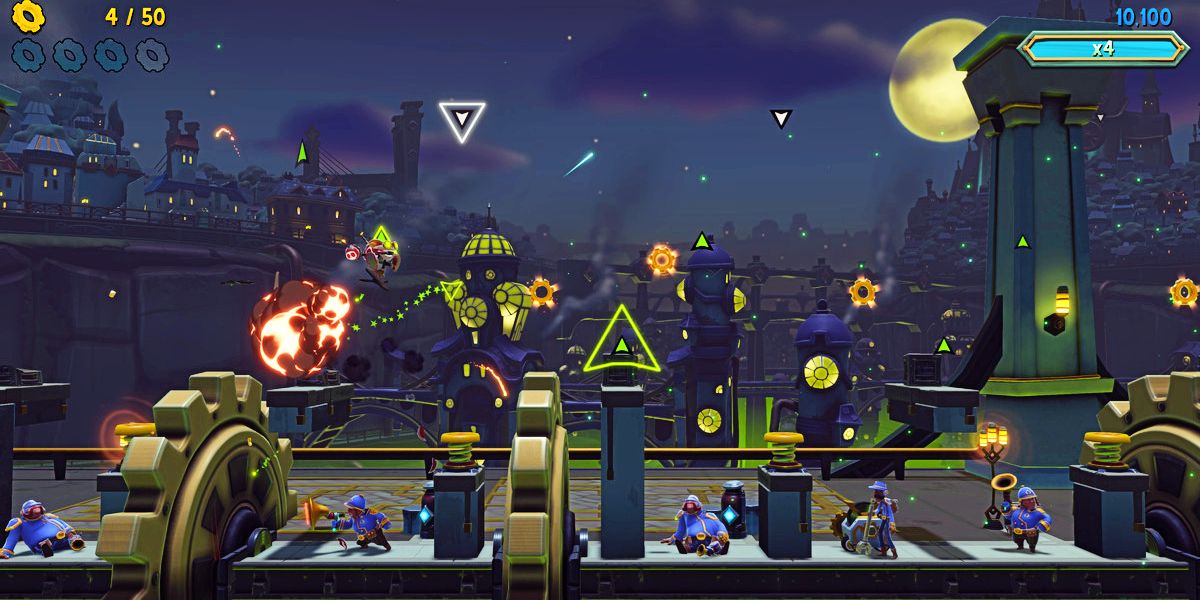 Screenshot of Riot Game's Hextech Mayhem gameplay.