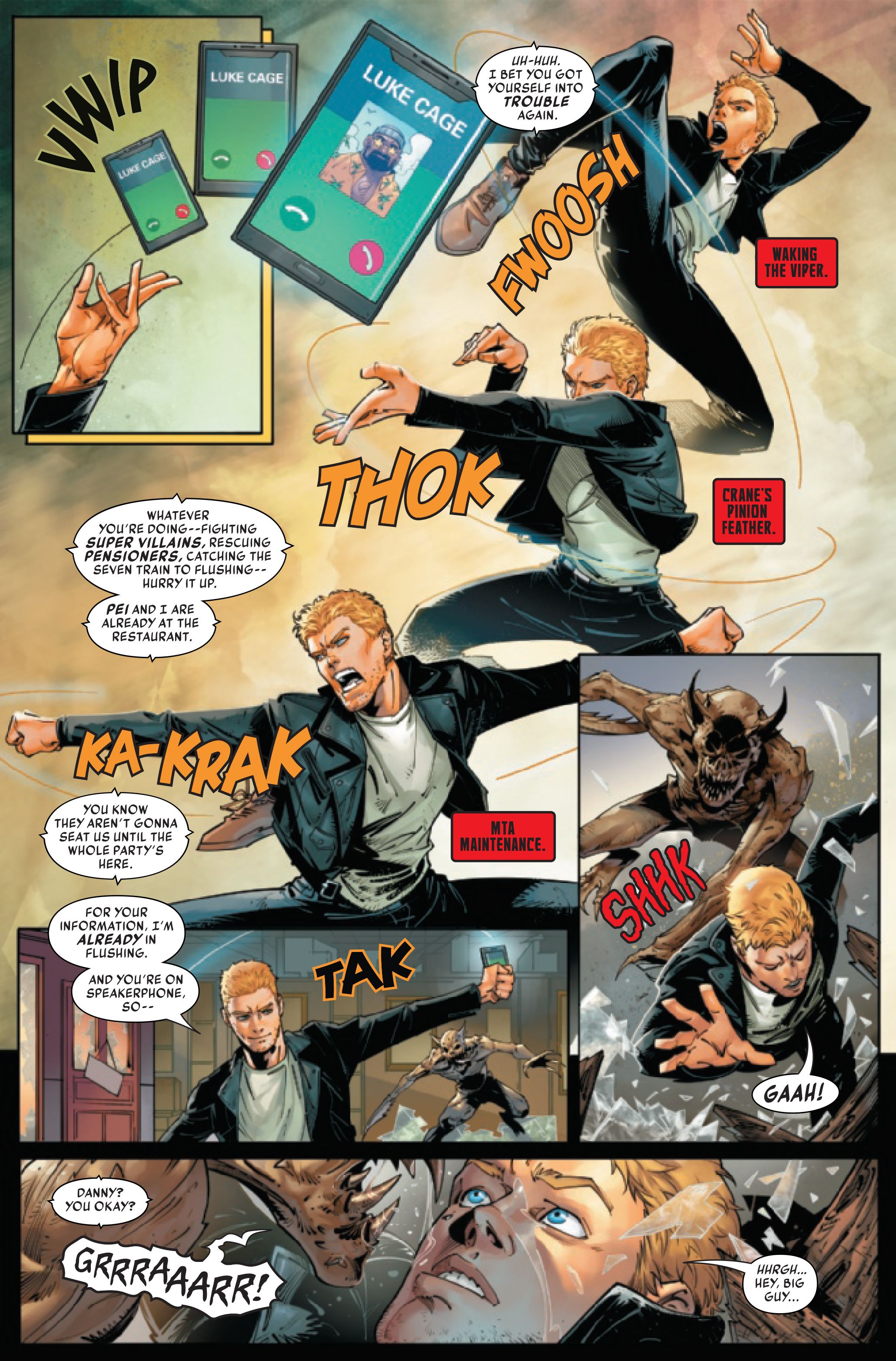 Page 2 of Iron Fist #1