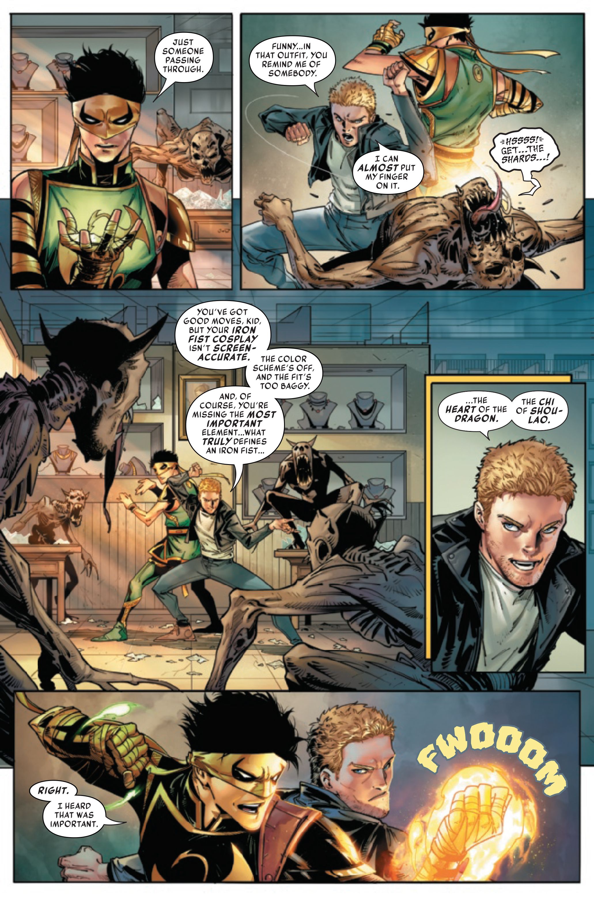 Page 5 of Iron Fist #1