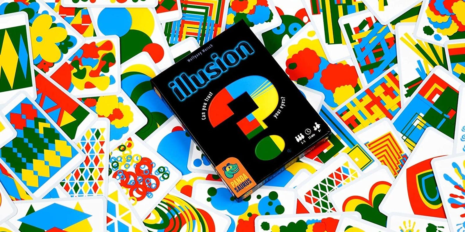 Illusion Board Game Components In The Box And Cover