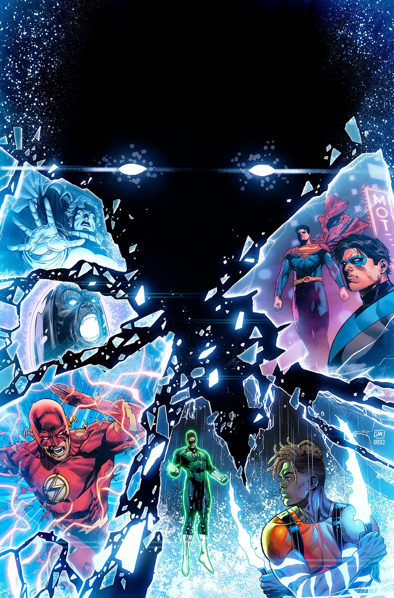 JUSTICE LEAGUE: ROAD TO DARK CRISIS #1 COVER
